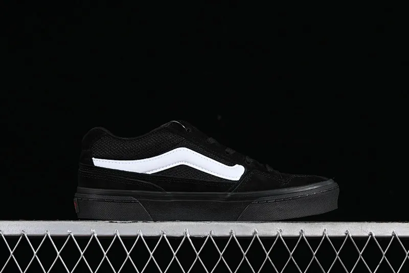 All categories Vans Vans series Vans Low Vans low-top Vans Caldrone Vans official Black Warrior American retro casual skateboard shoes VN0007P9BA2